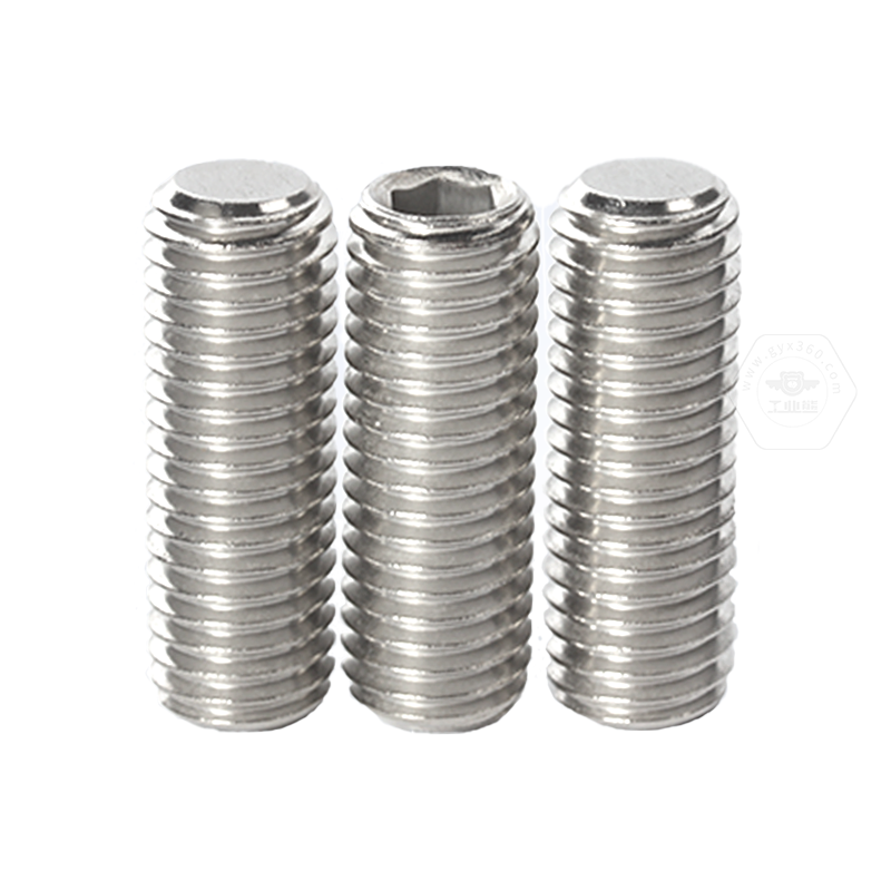 <a href=http://www.lqwjjd.com/ target='_blank'>工業(yè)熊</a> 304不銹鋼A2-12H內(nèi)六角平端緊定螺釘DIN913